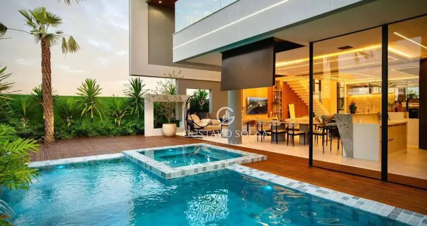 Casa com 4 dormitórios à venda, 440 m² por r$ 5.300.000,00 - cidade alpha - eusébio/ce