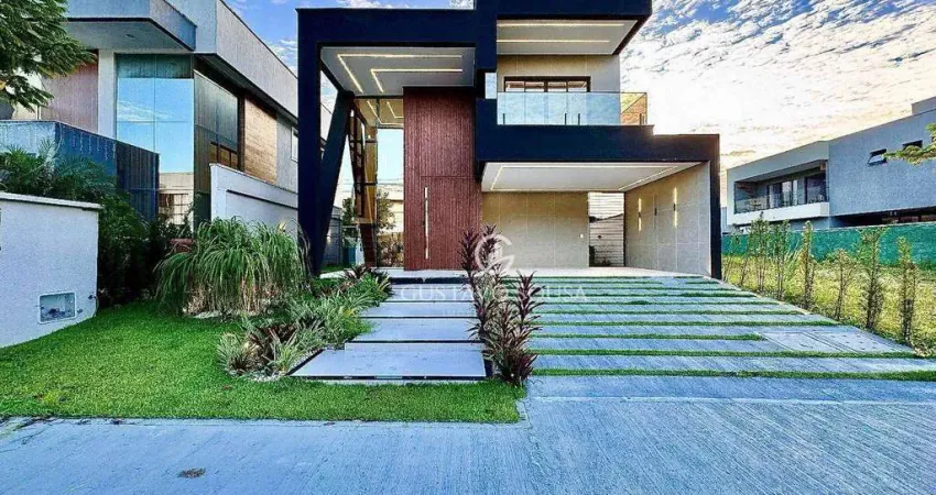 Casa à venda, 279 m² por r$ 1.850.000,00 - cidade alpha - eusébio/ce