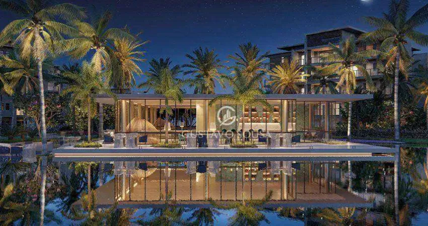 Apartamento mandara by yoo, com 3 dormitórios à venda, 134 m² por r$ 2.150.000 - porto das dunas - aquiraz/ce