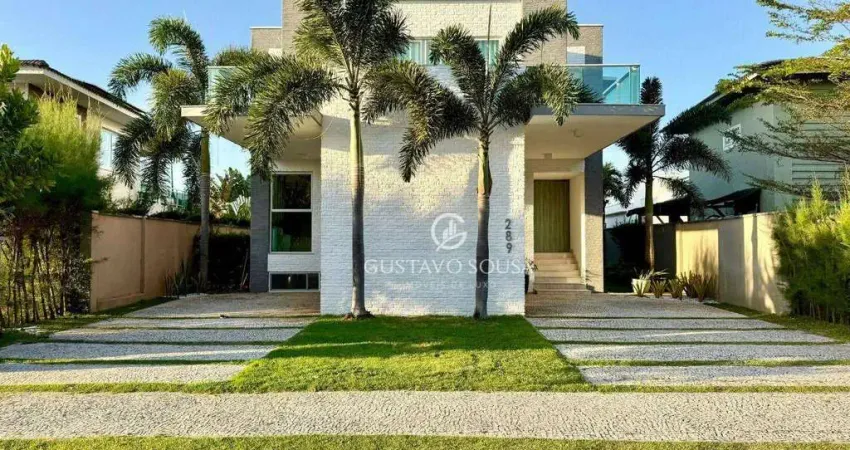 Casa com 4 dormitórios à venda, 400 m² por r$ 3.500.000 - alphaville eusébio