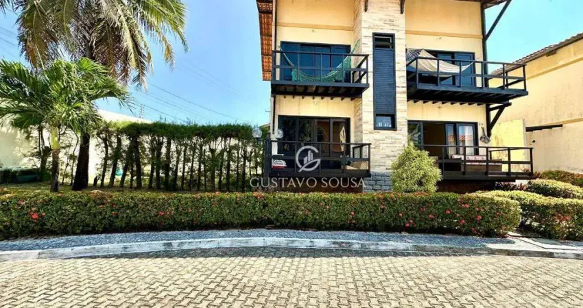 Casa à venda, 200 m² por r$ 920.000,00 - porto das dunas - aquiraz/ce