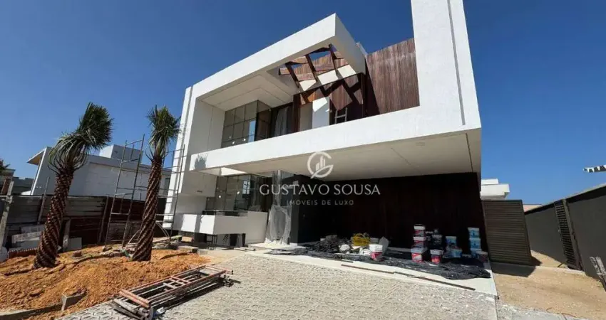Casa com 4 dormitórios à venda, 382 m² por r$ 2.850.000,00 - cidade alpha - eusébio/ce