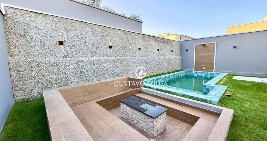 Casa com 4 dormitórios à venda, 263 m² por r$ 1.840.000,00 - cidade alpha - eusébio/ce