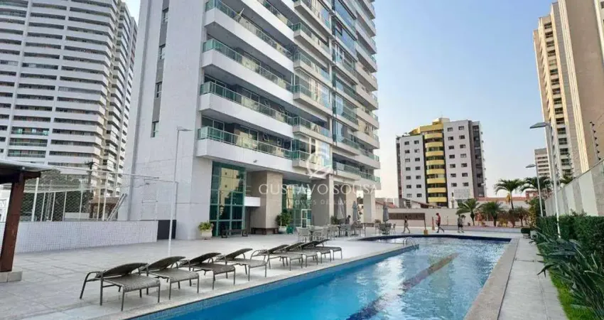Apartamento com 3 dormitórios à venda, 161 m² por r$ 1.699.000,00 - guararapes - fortaleza/ce