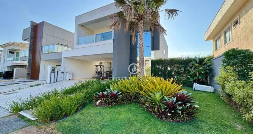 Casa com 4 dormitórios para alugar, 290 m² por r$ 20.000,00/mês - jardins ibiza - eusébio/ce