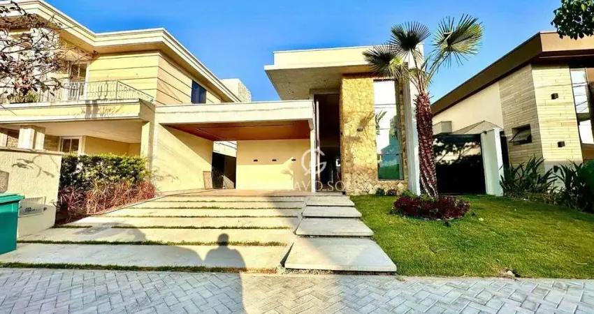 Casa plana na terras alphaville cidade alpha, com 3 suites por r$ 1.250.000,00