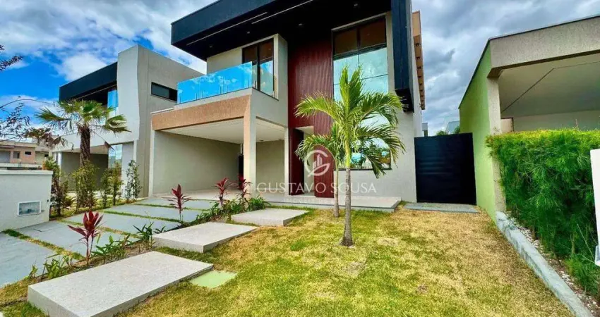 Casa à venda, 262 m² por r$ 1.690.000,00 - cidade alpha - eusébio/ce