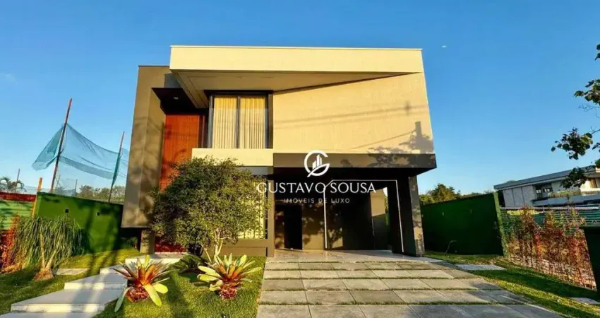 Casa à venda, 373 m² por r$ 3.950.000,00 - cidade alpha - eusébio/ce