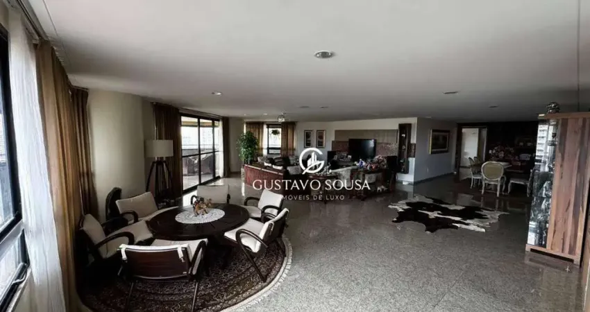 Apartamento com 4 dormitórios à venda, 400 m² por r$ 2.900.000 - guararapes - fortaleza/ce