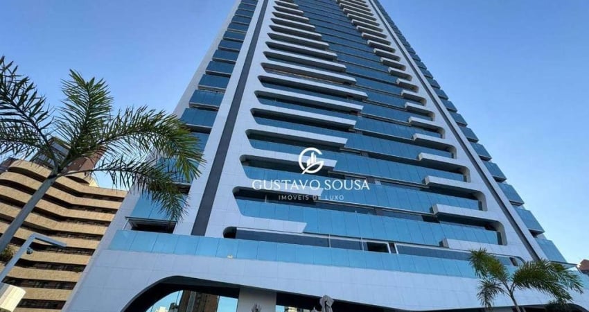 Apartamento com 3 dormitórios à venda, 153 m² por r$ 3.400.000,00 - meireles - fortaleza/ce