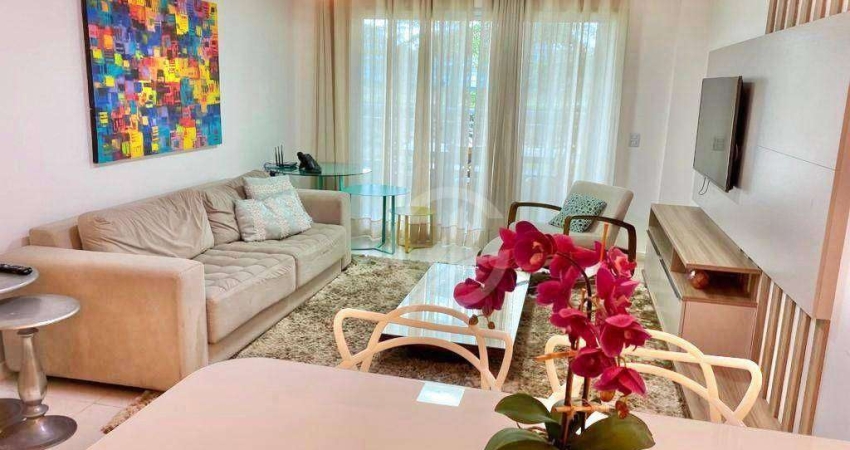 Apartamento Golf Ville,  com 3 dormitórios à venda, 115 m² por R$ 1.450.000 - Porto das Dunas - Aquiraz/CE