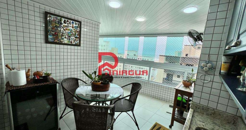 Apartamento com 3 dorms, Guilhermina, Praia Grande - R$ 1.19 mi, Cod: 5799