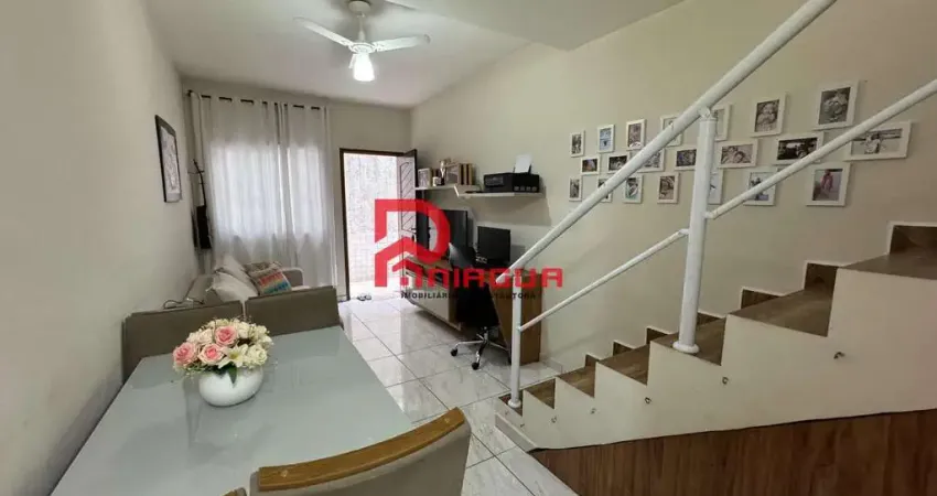 Sobrado de Condomínio com 2 quartos, Guilhermina, Praia Grande - R$ 440 mil, Cod: 6540