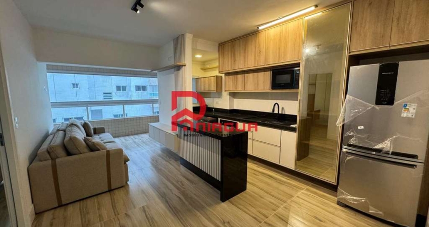 Apartamento com 1 quarto, Aviação, Praia Grande - R$ 390 mil, Cod: 6925