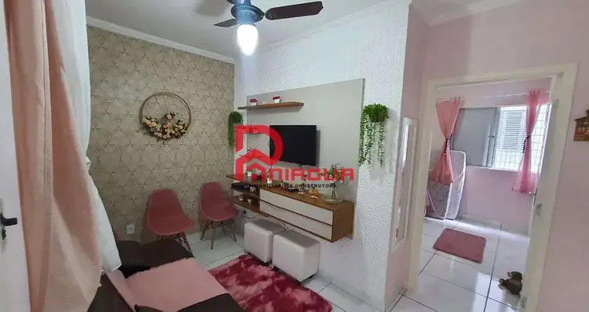 Apartamento com 1 quarto, Guilhermina, Praia Grande - R$ 280 mil, Cod: 7011