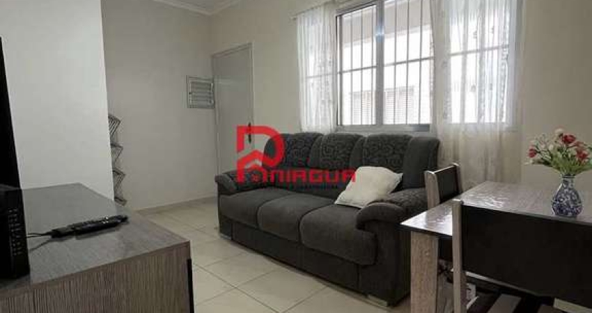 Apartamento com 1 quarto, Guilhermina, Praia Grande - R$ 250 mil, Cod: 7050