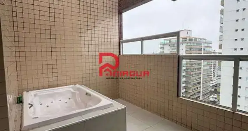 Cobertura com 2 quartos, Guilhermina, Praia Grande - R$ 795 mil, Cod: 7073