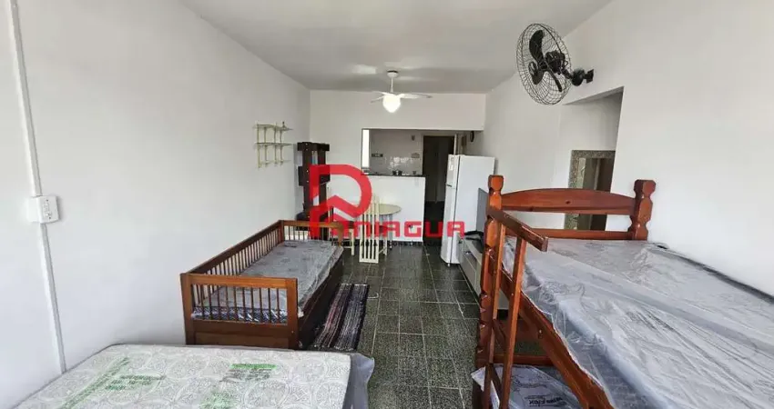 Kitnet com 1 quarto, Mirim, Praia Grande - R$ 189 mil, Cod: 7110