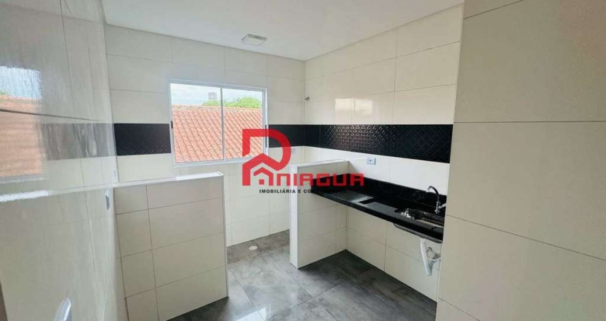 Casa de Condomínio com 2 quartos, Caiçara, Praia Grande, Cod: 7131