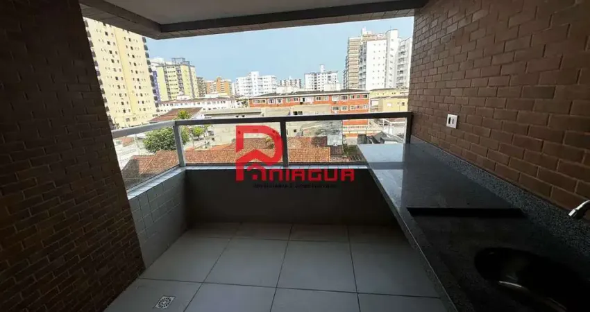 Apartamento com 1 quarto, Guilhermina, Praia Grande - R$ 399 mil, Cod: 7243