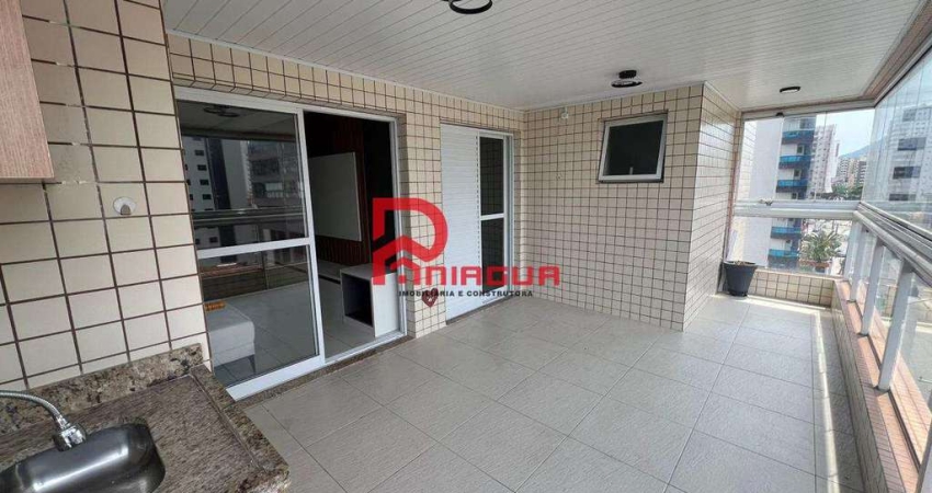 Apartamento com 3 quartos, Guilhermina, Praia Grande - R$ 1.39 mi, Cod: 7263