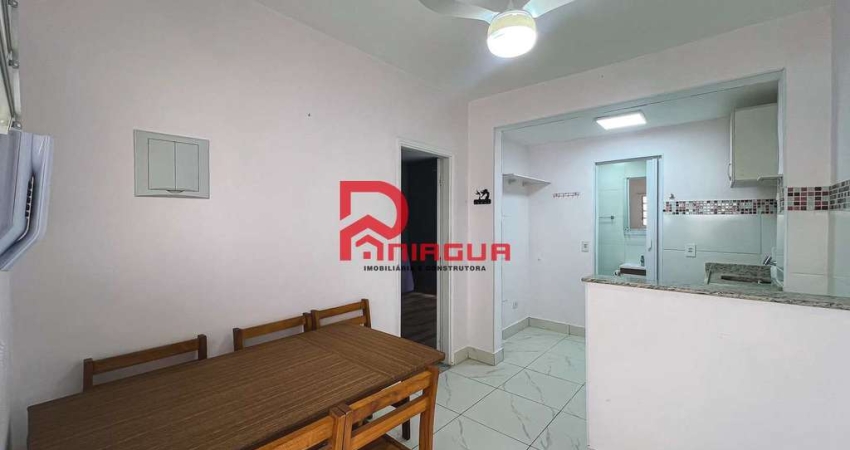 Apartamento com 1 quarto, Guilhermina, Praia Grande - R$ 230 mil, Cod: 7353
