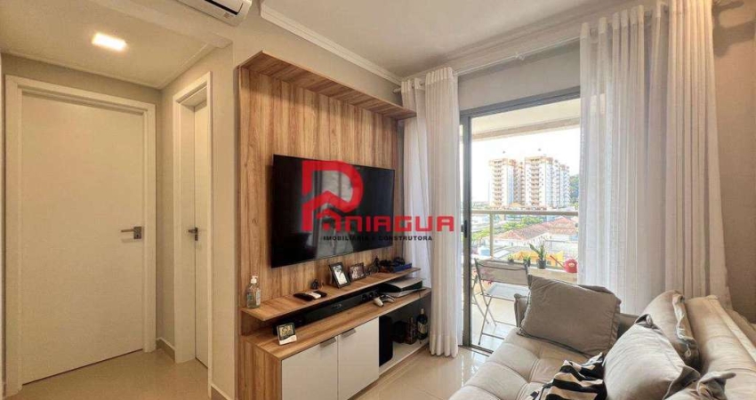 Apartamento com 2 quartos, forte, Praia Grande - R$ 560 mil, Cod: 7372