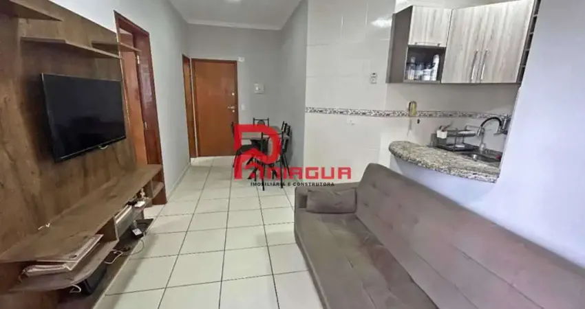 Apartamento com 1 quarto, Boqueirão, Praia Grande - R$ 325 mil, Cod: 7436