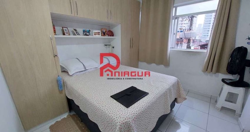 Kitnet com 1 quarto, Aviação, Praia Grande - R$ 190 mil, Cod: 7448