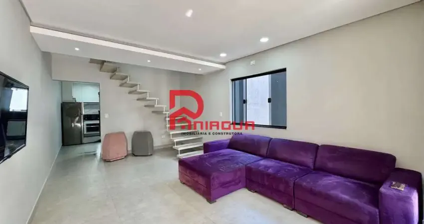 Sobrado com 3 quartos, aviação, praia grande - r$ 935 mil, cod: 7443