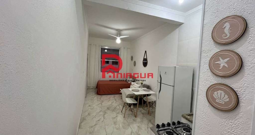Kitnet com 1 quarto, Aviação, Praia Grande - R$ 215 mil, Cod: 7497