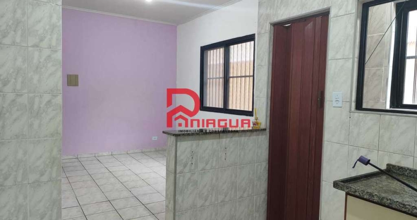 Apartamento com 1 quarto, Aviação, Praia Grande - R$ 215 mil, Cod: 7514