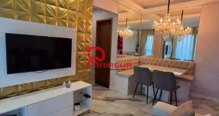 Apartamento com 2 quartos, Guilhermina, Praia Grande - R$ 480 mil, Cod: 7522