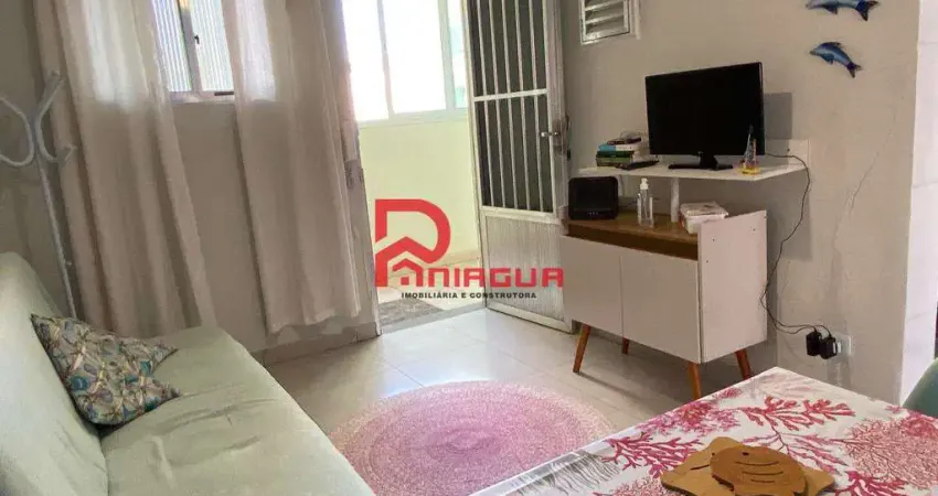 Apartamento com 1 quarto, Guilhermina, Praia Grande - R$ 250 mil, Cod: 7573