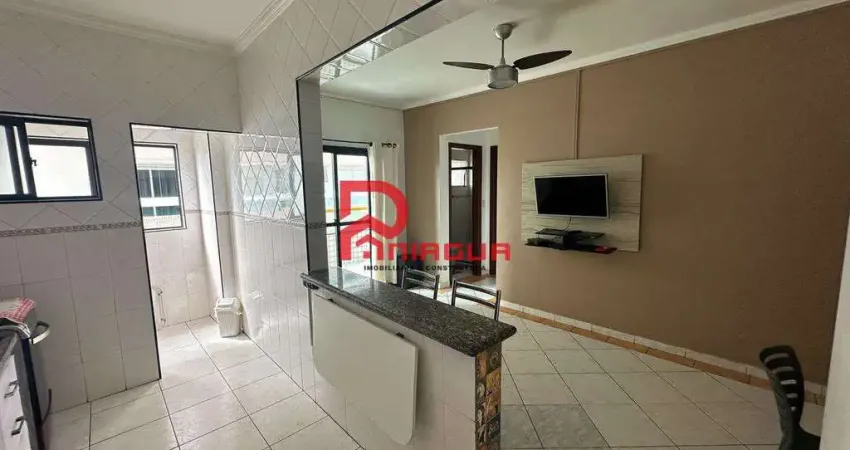 Apartamento com 1 quarto, Tupi, Praia Grande - R$ 295 mil, Cod: 7634