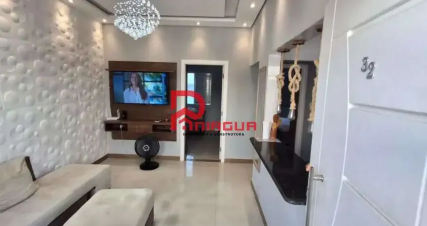 Apartamento com 2 quartos, Canto do Forte, Praia Grande - R$ 298 mil, Cod: 7650