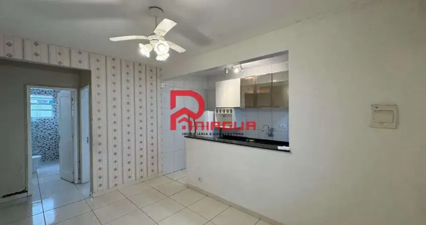 Apartamento com 1 quarto, forte, praia grande - r$ 225 mil, cod: 8079
