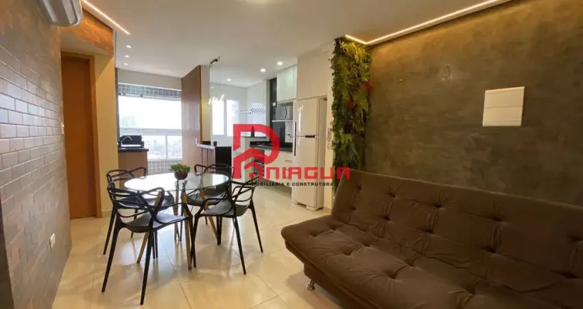 Apartamento com 1 quarto, balneário maracanã, praia grande - r$ 375 mil, cod: 8135