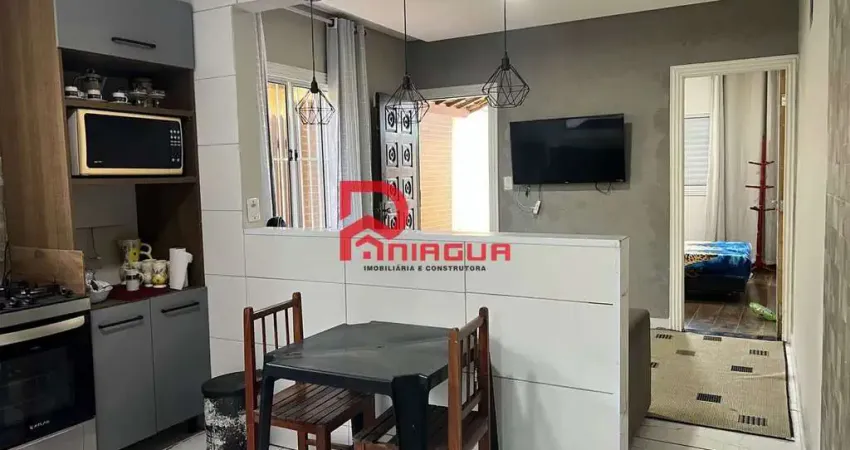 Casa com 2 quartos, balneário maracanã, praia grande - r$ 379 mil, cod: 8163