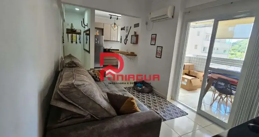Apartamento com 1 quarto, canto do forte, praia grande - r$ 395 mil, cod: 8182