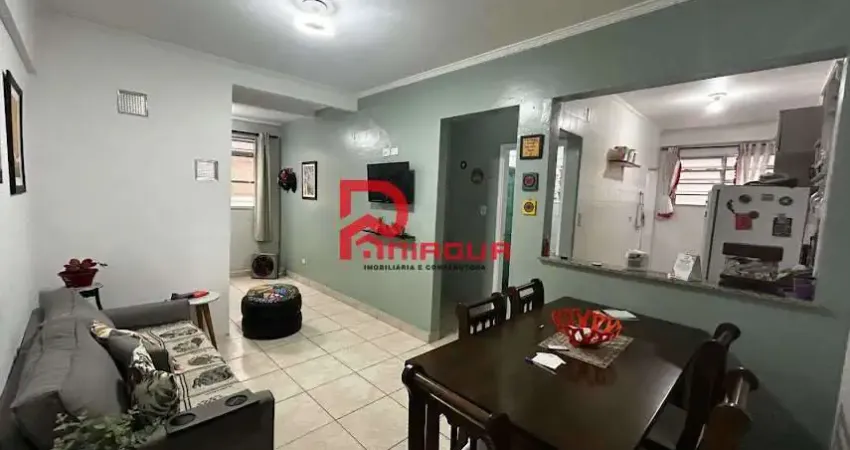 Apartamento com 1 quarto, caiçara, praia grande - r$ 260 mil, cod: 8202