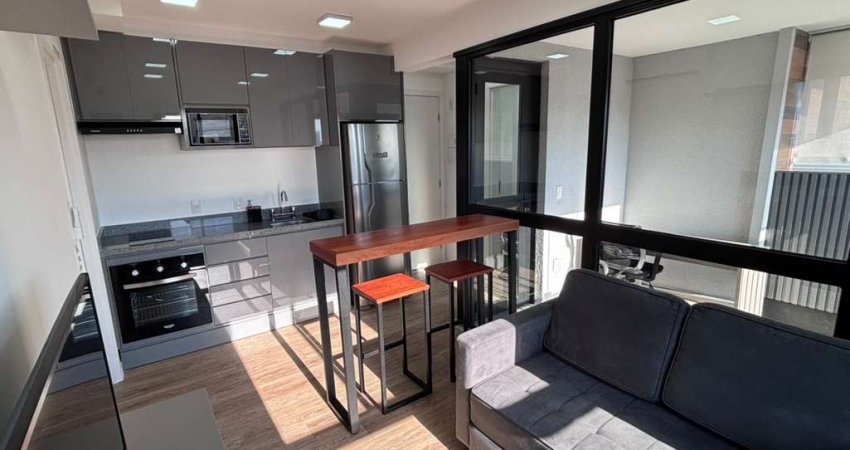 Apartamento para Locação em São Paulo, Moema, 1 dormitório, 1 suíte, 2 banheiros