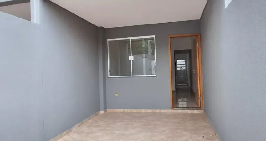 Sobrado Novo com  2 Suítes , 3 banheiros, 2 vagas,  85m²