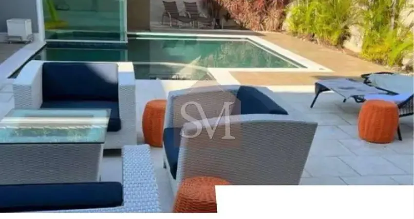 Impressionante Mansão na Barra da Tijuca: 5 Quartos, 4 Suítes, 600 m², Condomínio Quintas do Rio, 3 Vagas, 8 Banheiros, PORTEIRA FECHADA