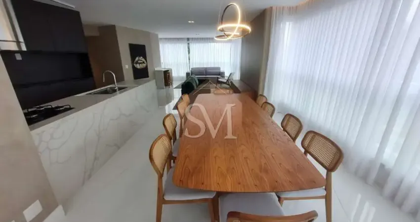 Apartamento mobiliado à venda na barra da tijuca - 4 quartos (2 suítes) - 3 vagas - varanda gourmet - playa - 147m²