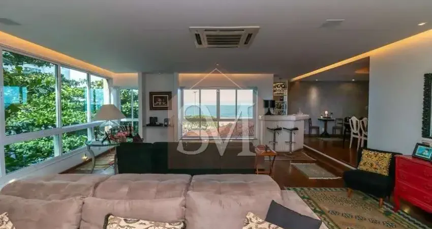 Imperdível: apartamento vista mar em copacabana, 4 quartos, 1 suíte, 200m² e 2 vagas de garagem!