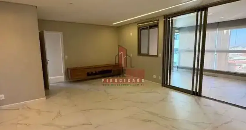 Requinte e sofisticação - Sala ampla, integrada com cozinha e varanda, 3 suítes