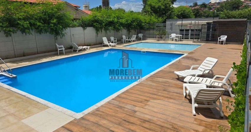 Apartamento com 2 dorms, 1 banheiro, 1 vaga e com área de lazer completa