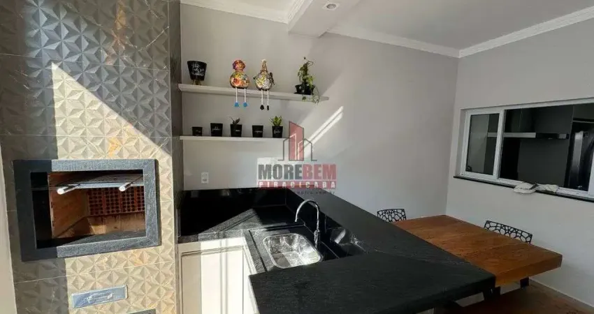 Casa em condomínio na Água Branca, com 3 dorms, suite e área gourmet