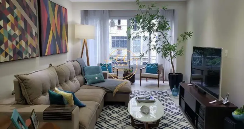 Viva o luxo em copacabana! apartamento à venda com 3 quartos, sendo 1 suíte, 180m² e 1 vaga de garagem.